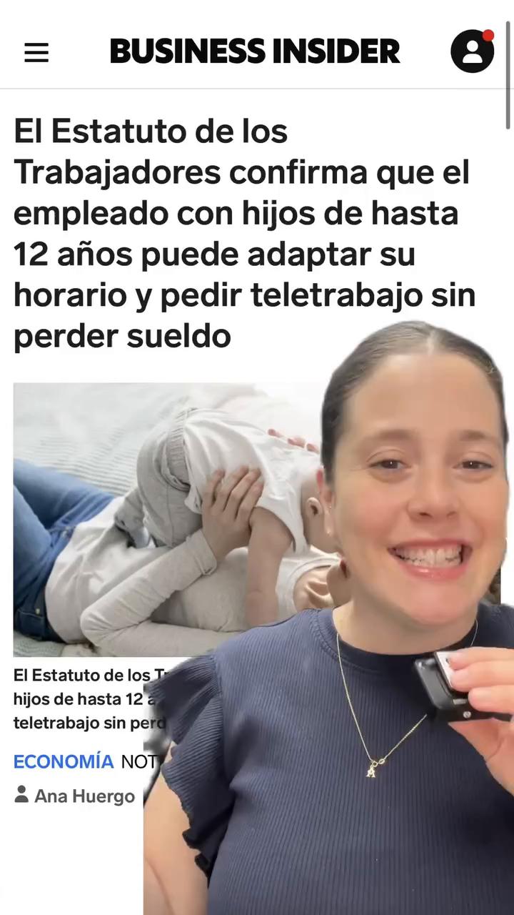 🚨🚨Los #padres y #madres con #hijos menores de 12 años tienen la posibilidad de solicitar #teletrabajo, la adaptación de su jornada laboral e incluso un cambio de modalidad sin perder #sueldo