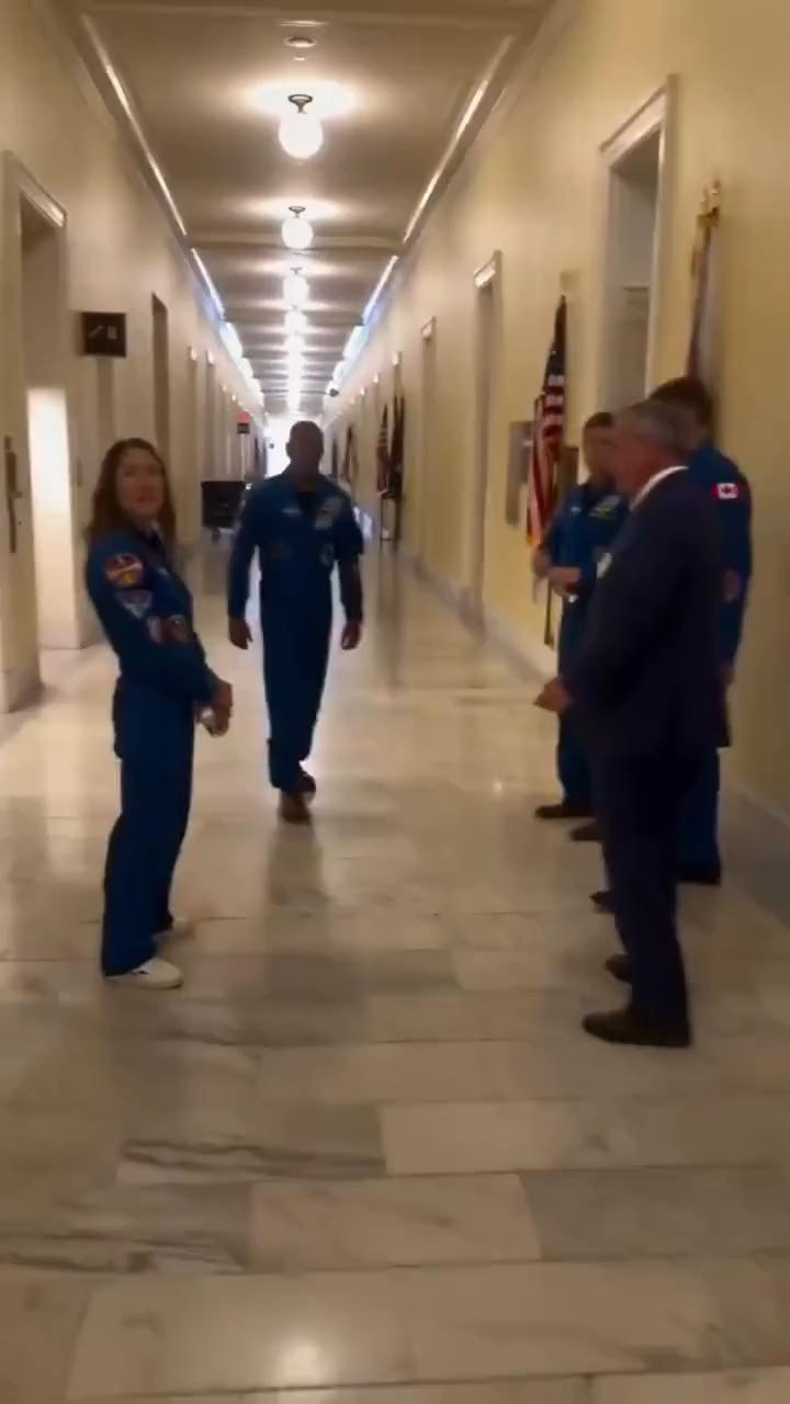Conspiracy theorist claims astronauts never went to space and urges them to repent
