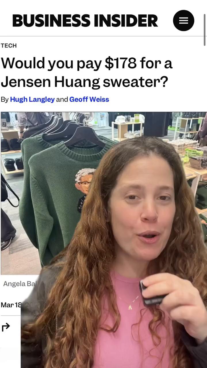 ¿Acción de Nvidia o jersey de Jensen Juan? La popularidad del CEO lo decide