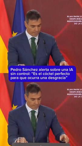 Pedro Sánchez ha presentado este lunes el ‘Plan IA360’ para conseguir de manera responsable el despliegue de la inteligencia artificial.