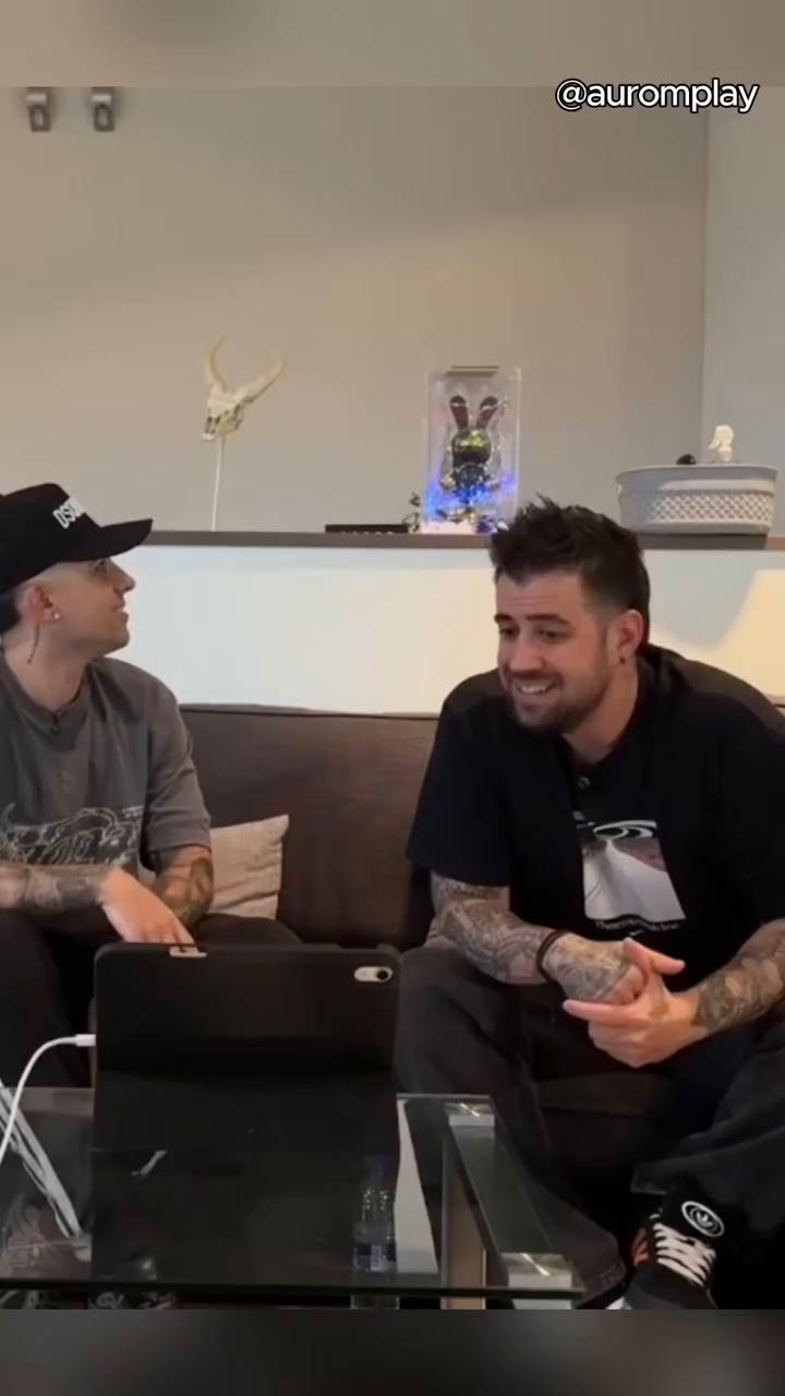 AuronPlay e Imantado recuerdan a Gaspi y Oliver Tree en directo con emoción y tristeza #auronplay #gaspi