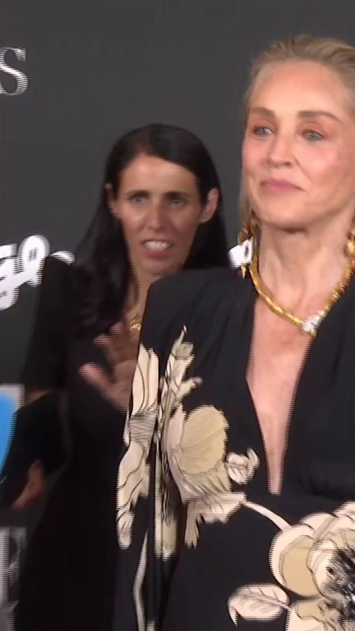 Sharon Stone vivió un momento un tanto tenso con la prensa en su última visita a España.