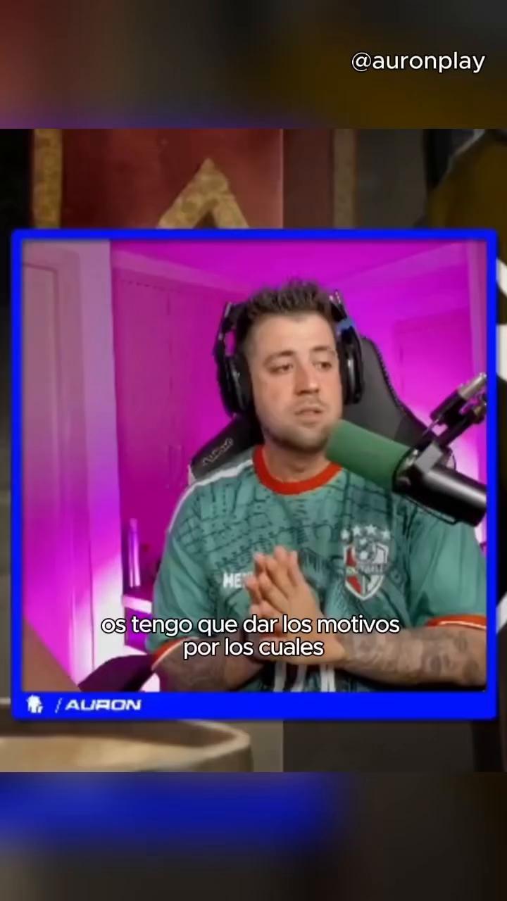 Auronplay anuncia en directo en Twitch que él y Sara Ismael lo han dejado #auronplay #saraismael #twitch