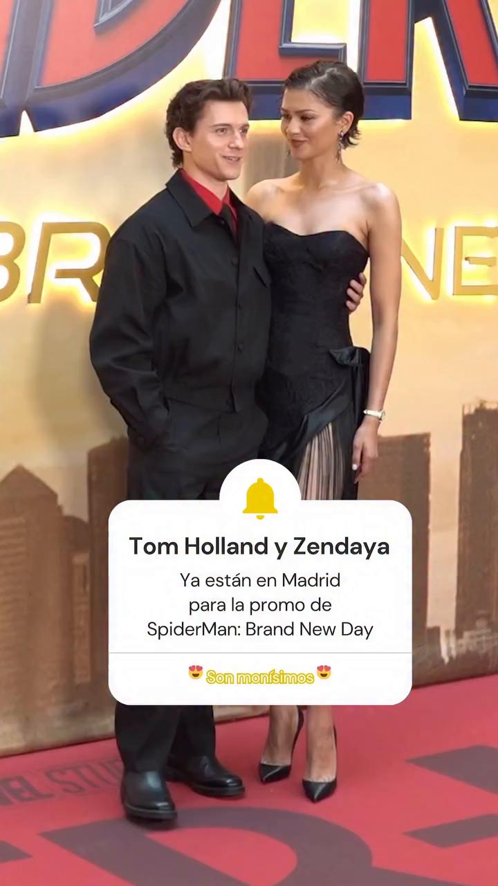 Tom Holland y Zendaya han posado en España por primera vez después de salir a la luz que se habrían casado en secreto 😍