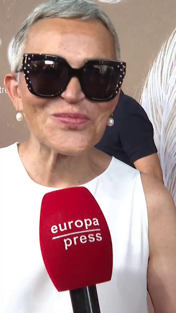 Antonia San Juan estrenará su nueva película, Tal vez, y en su presentación ha cortado de raíz las preguntas de la prensa sobre su salud tras superar un c4nc3r de garganta.