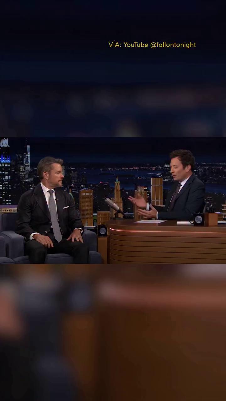 Matt Damon pasó por The Tonight Show con Jimmy Fallon para promocionar La Odisea y además habló del Mundial de la FIFA, cuya final enfrenta España y Argentina ⚽🏆