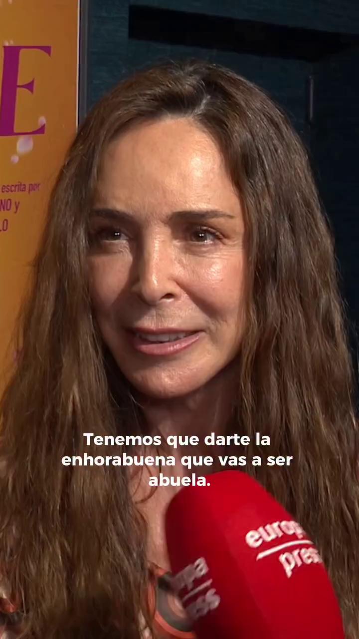Lydia Bosch, muy emocionada con su futura faceta como abuela.