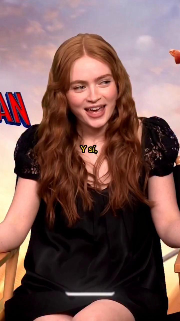 La actriz Sadie Sink, por fin, ha hablado sobre su participación en SpiderMan: Brand New Day.