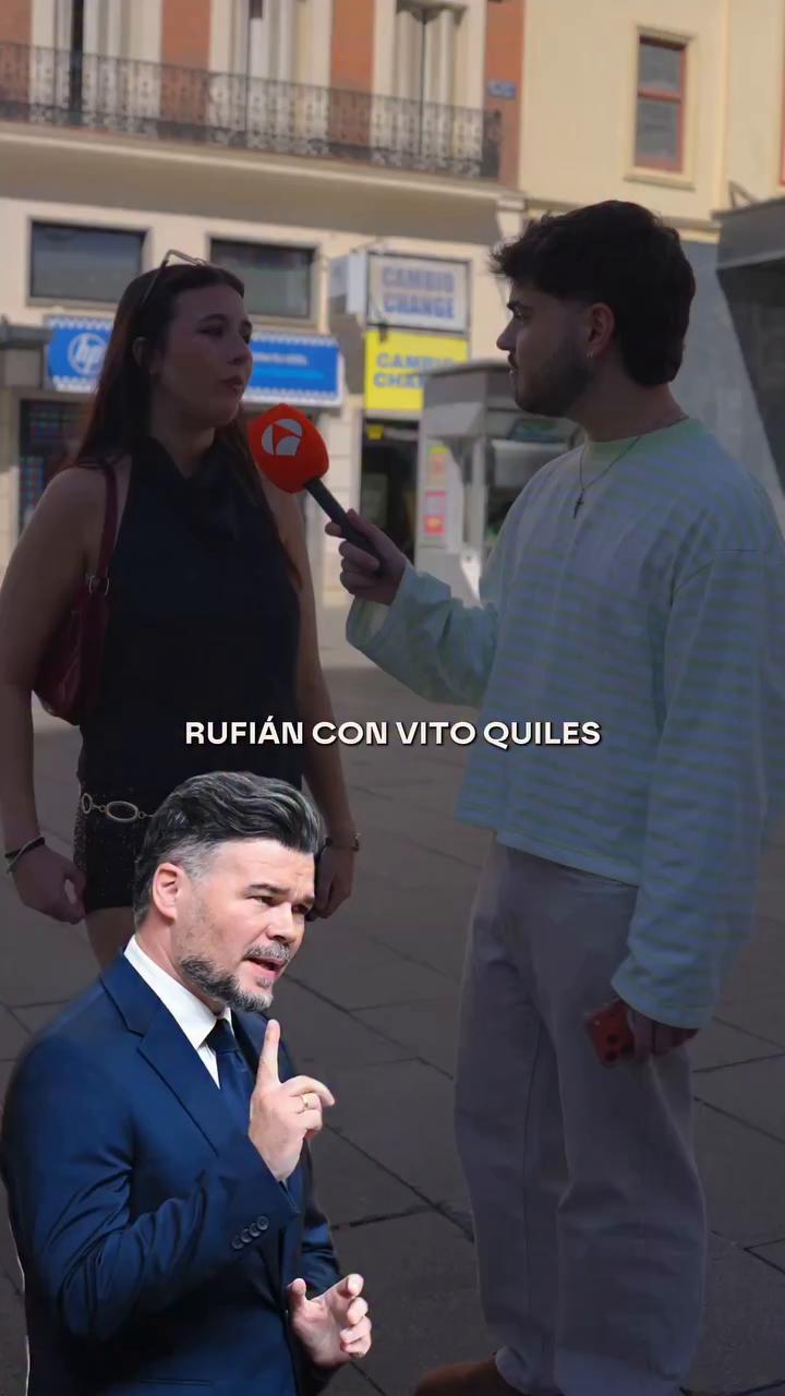 🤯 ¿Rufián con Vito Quiles?