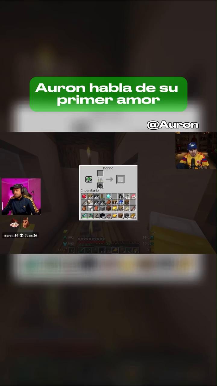 Auron habla de su primer amor y recuerda su relación con Biyín junto a Juan Guarnizo #auronplay #juanguarnizo