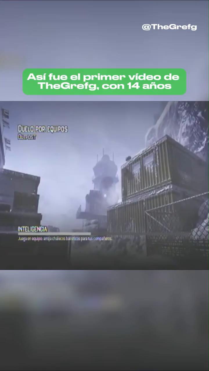 Así fue el primer video de TheGrefg con 14 años #thegrefg