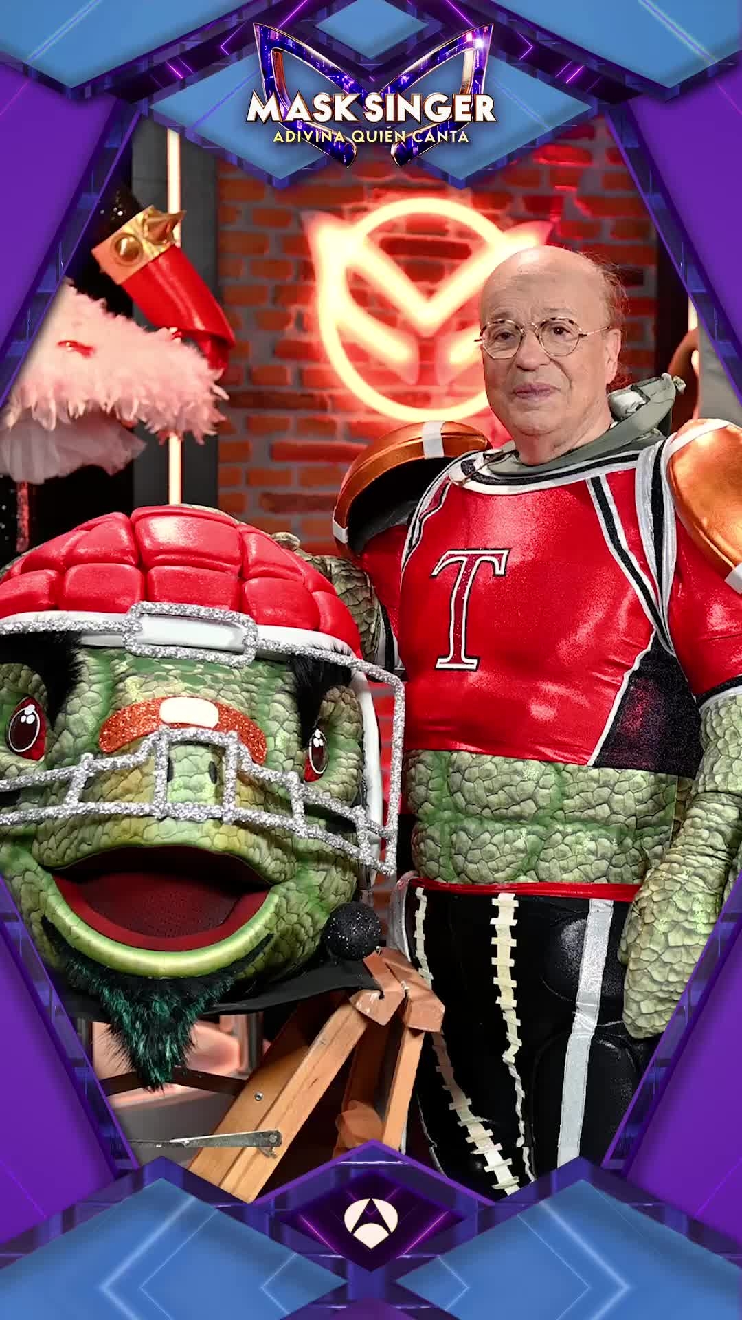 Rappel celebra su aparición como tortuga rapeliana en programa mágico