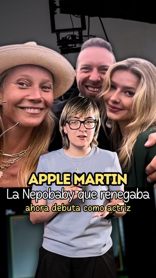 Apple Martin juró que no quería ser una 