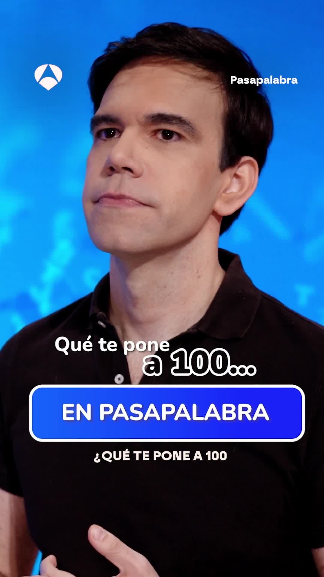 Javier ha cumplido 100 programas en #Pasapalabra...