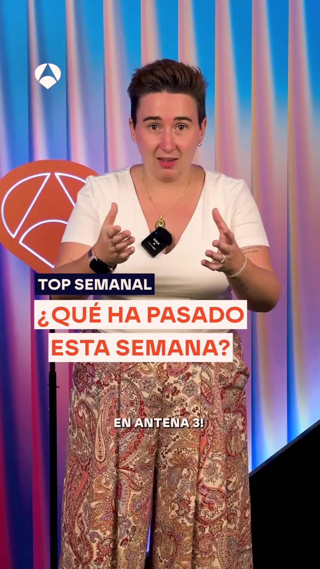 ¡Menuda semana hemos tenido en Antena 3!