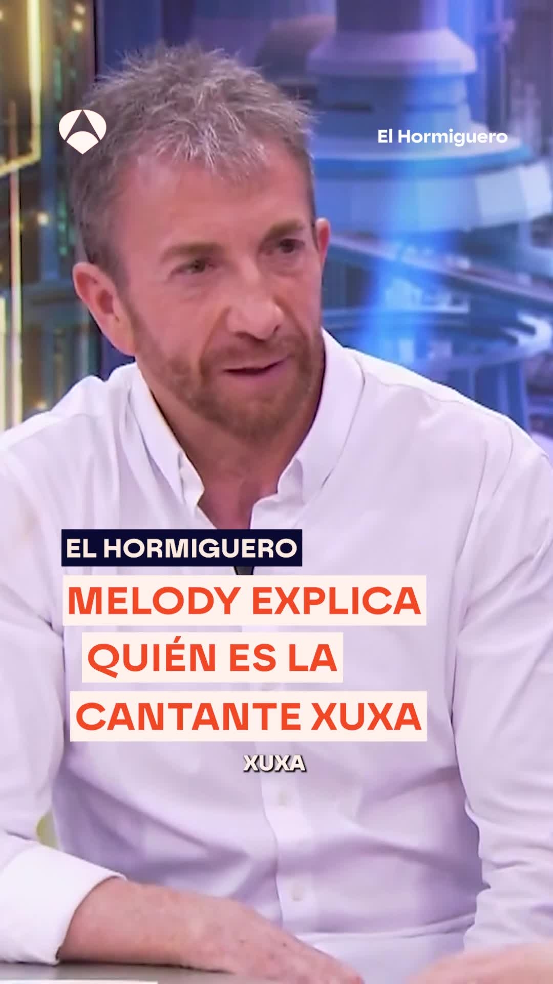 ✨ Melody explica en #ElHormiguero el porqué de su nuevo tema, y aclara las dudas a los más jóvenes sobre una leyenda noventera.