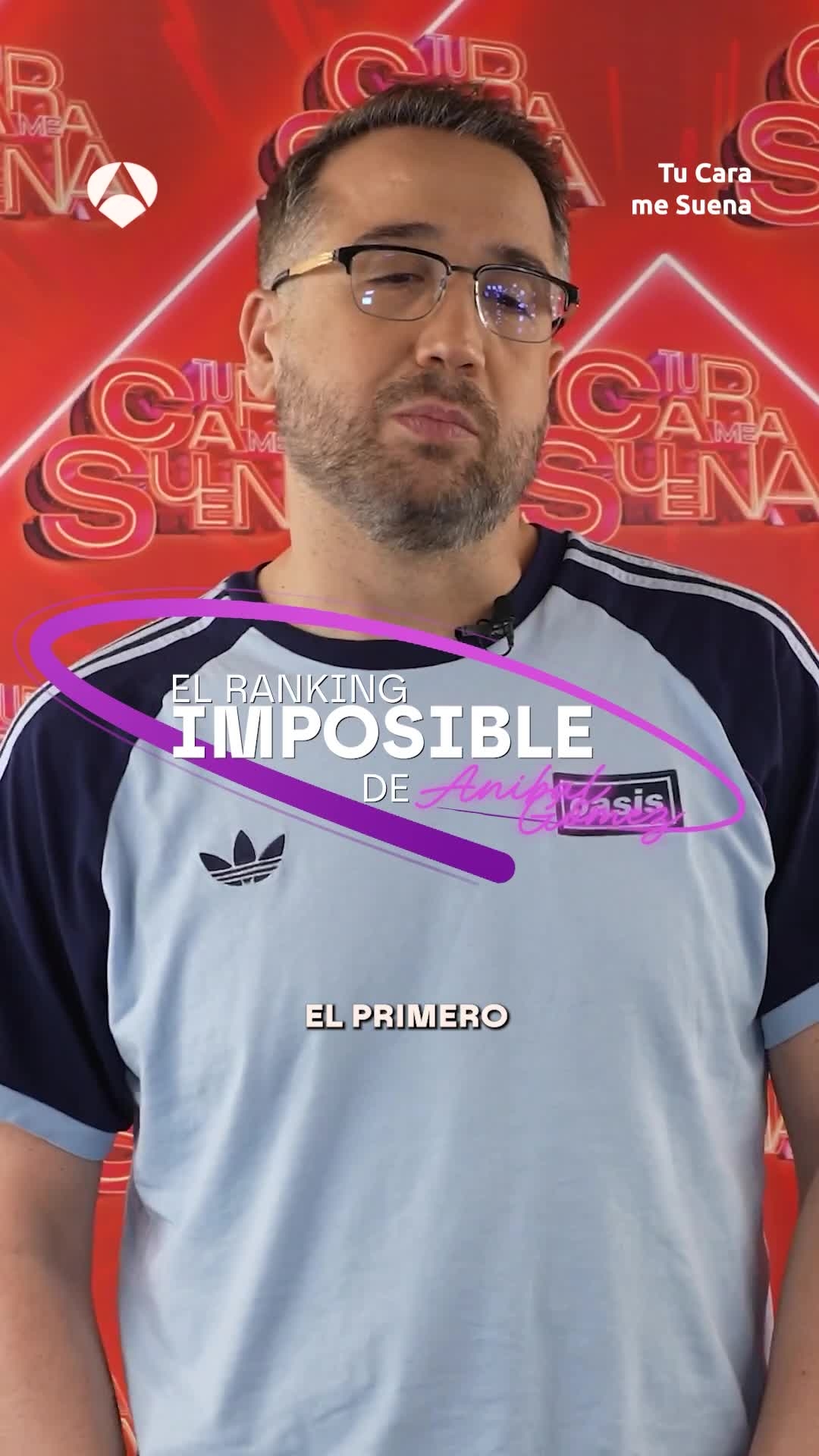 Ponemos a prueba a @anibalgomezoficial con nuestro ✨ RANKING IMPOSIBLE.
