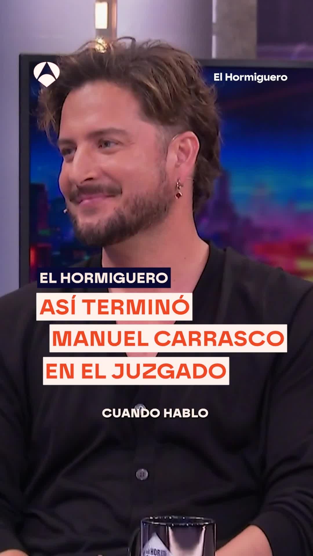 🎤 Manuel Carrasco desvela en su entrevista de #ElHormiguero la anécdota más surrealista e impensable de toda su carrera, ¡y todo por una pandereta!