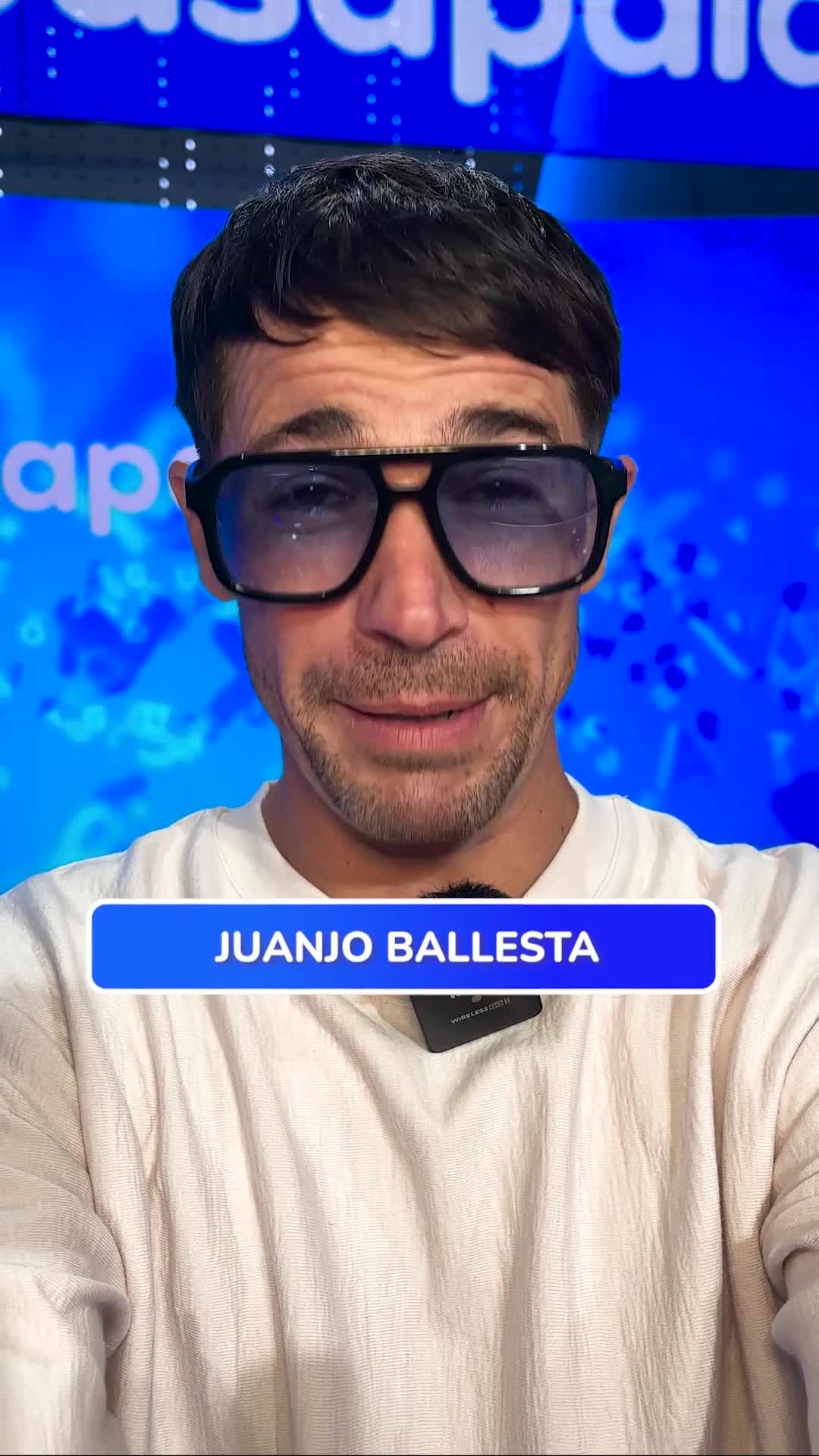 Corred y poned #Pasapalabra que os lo vais a pasar en grande con el mismísimo @juanjoballestaactor.