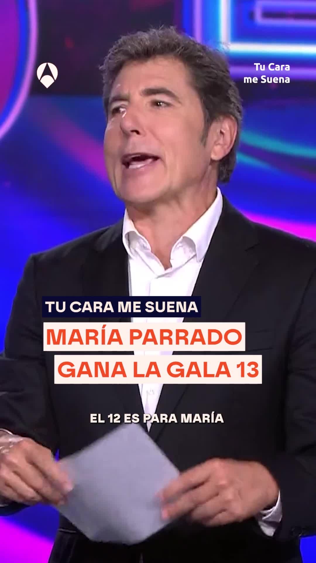 🗣️ Ya tenemos las primeras declaraciones de @mariaparrado después de ganar la gala 13 de TCMS.