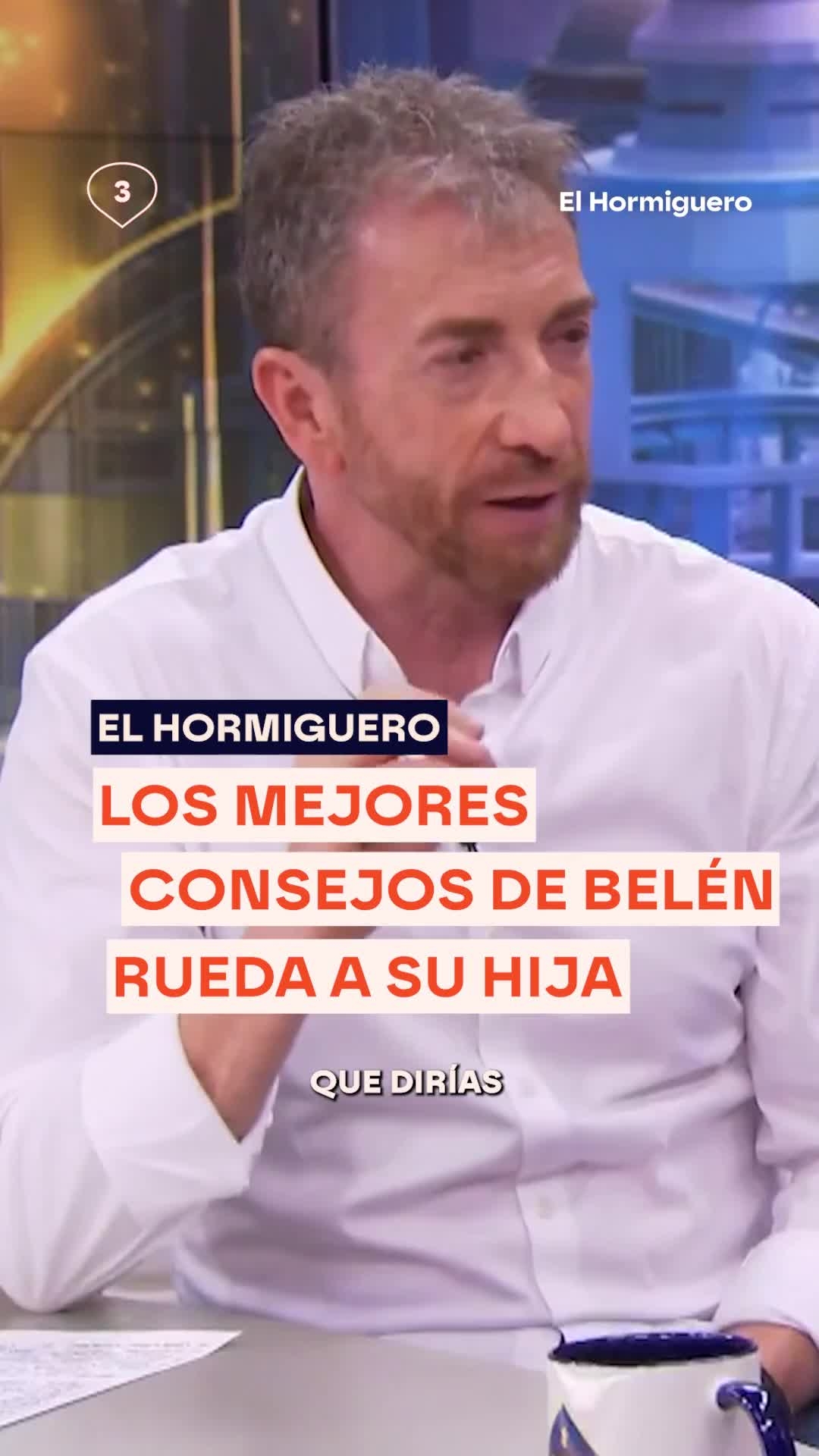 @bybelenrueda cuenta en #ElHormiguero cuáles son los mejores consejos que le ha podido dar a sus hijas y cómo es la convivencia con ellas.