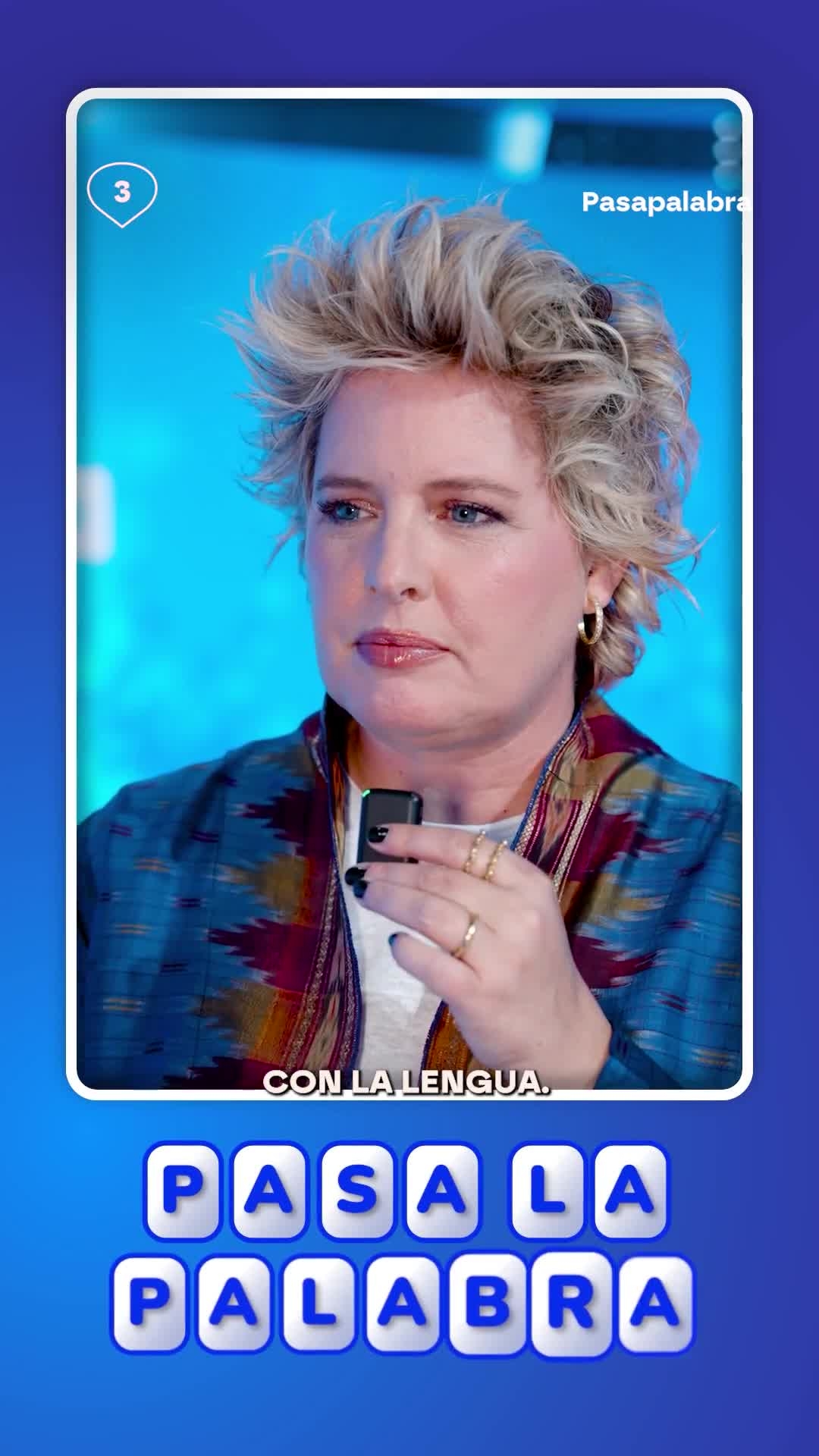 Hoy es @taniallasera la que se enfrenta a #PasaLaPalabra y sus respuestas son de lo más divertidas.