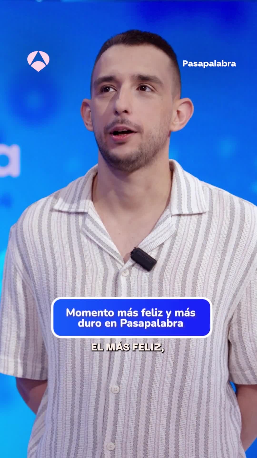 Nuestro concursante centenario, David, responde a estas preguntas acerca de su paso por el programa.
