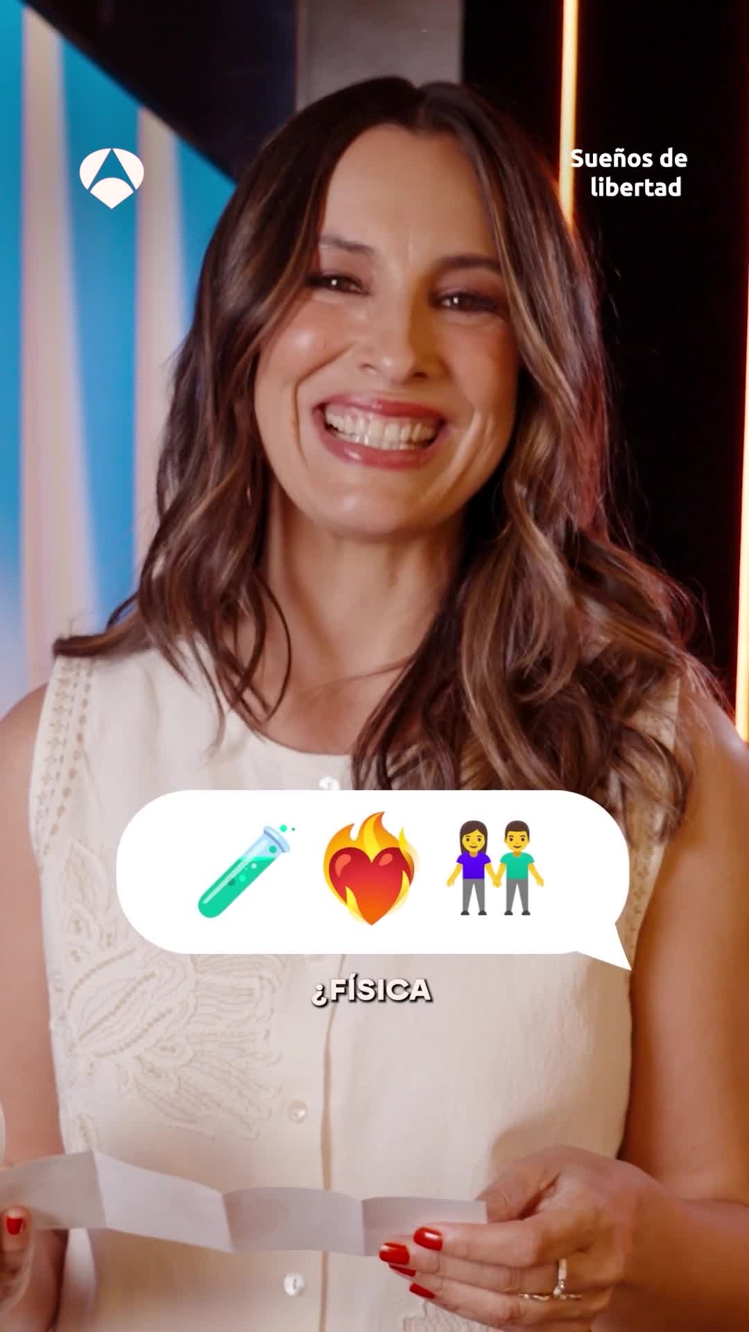 Xenia Tostado, Beatriz en Sueños de libertad, acepta el reto más divertido de @antena3com.