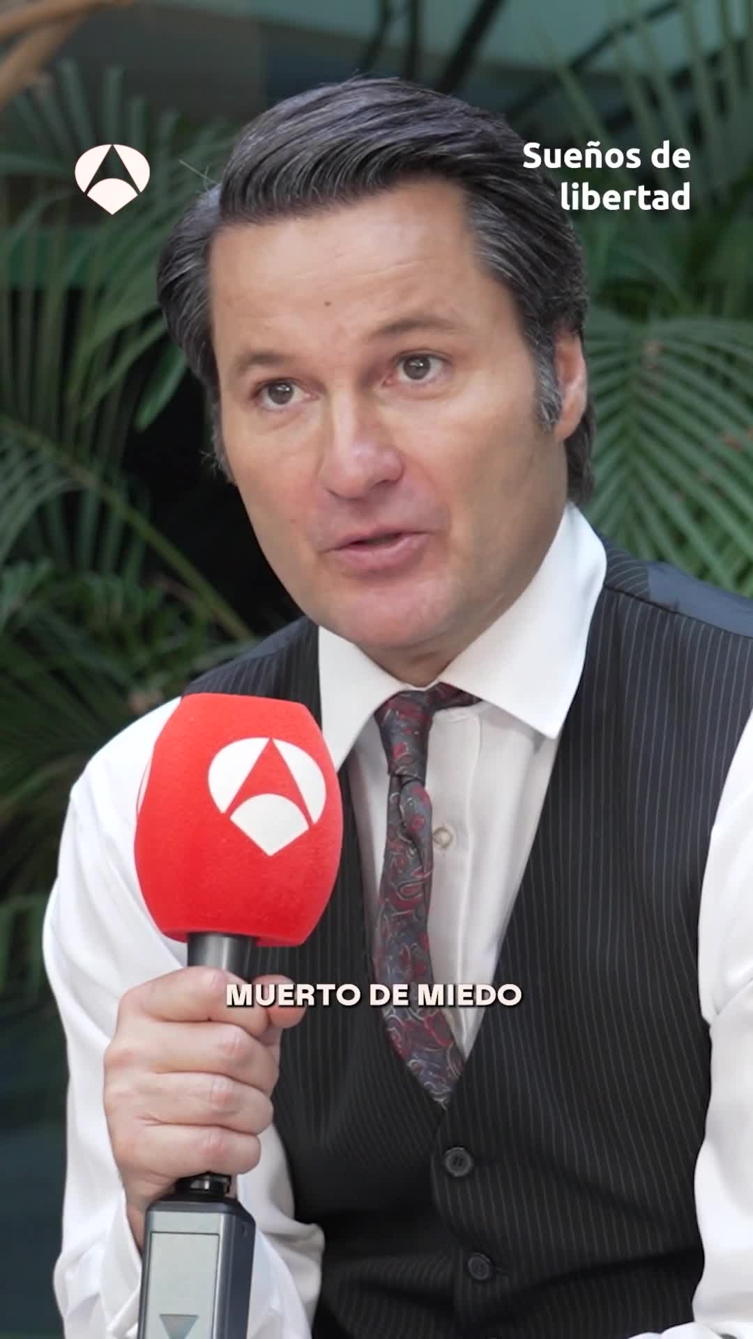 Fernando Andina desvela los secretos del momento más trágico de Pablo en Sueños de libertad.