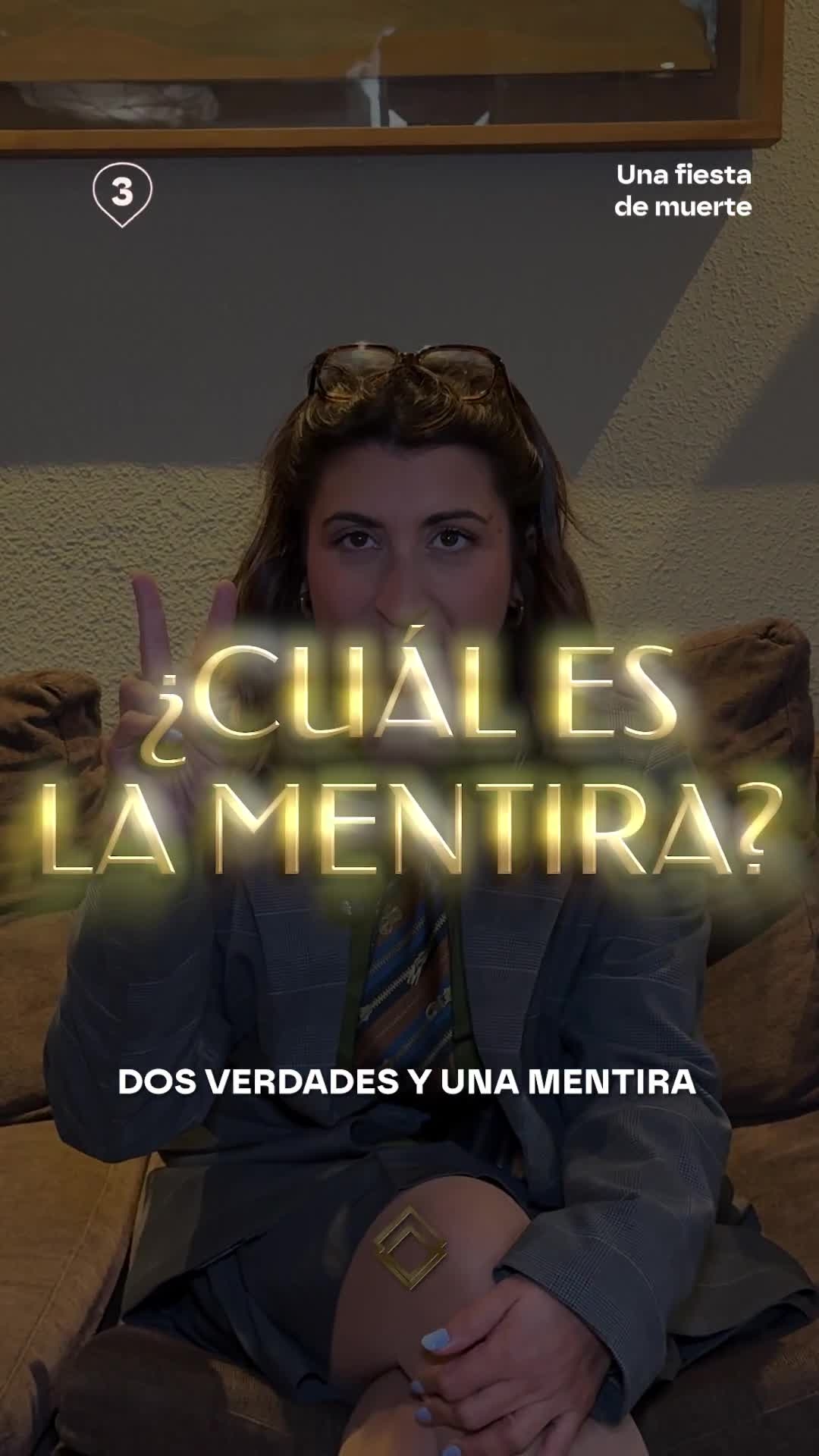 ☑️❌ Dos verdades y una mentira de @SusiCaramelo.