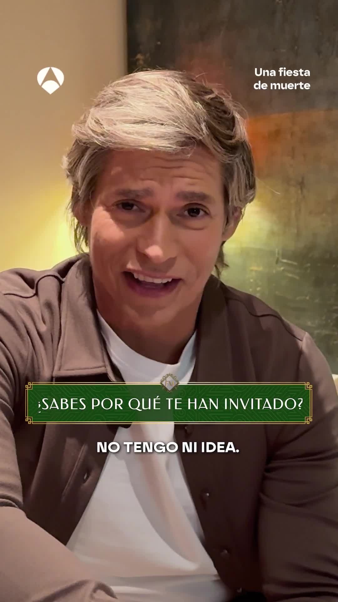 🍸 ¿Por qué creen que han sido invitados a #UnaFiestaDeMuerte?