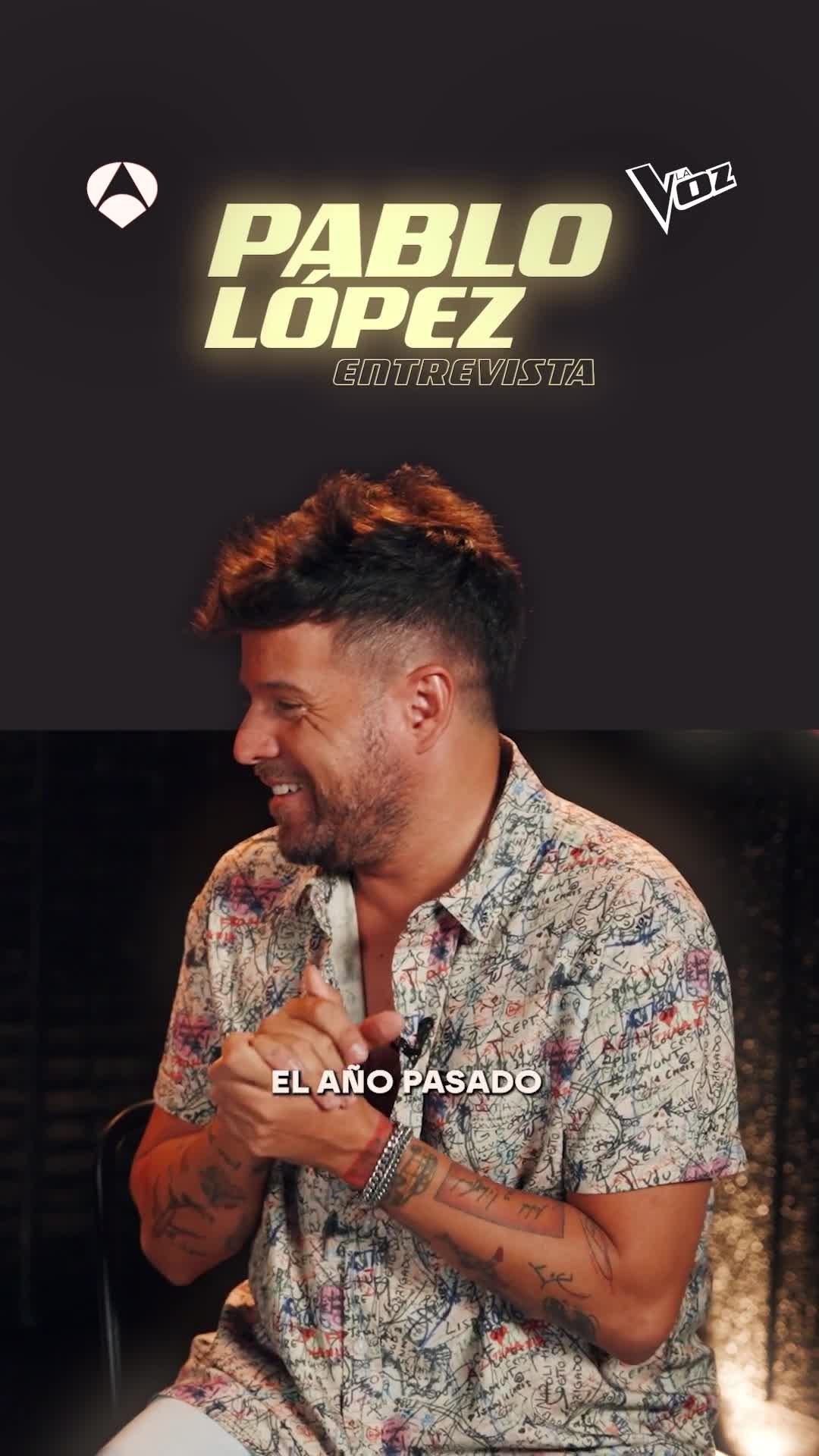 🎙Pues sí, a pesar de ganar el año pasado, Pablo López viene con ganas de hacer historia y encontrar a la MEJOR voz de este país.