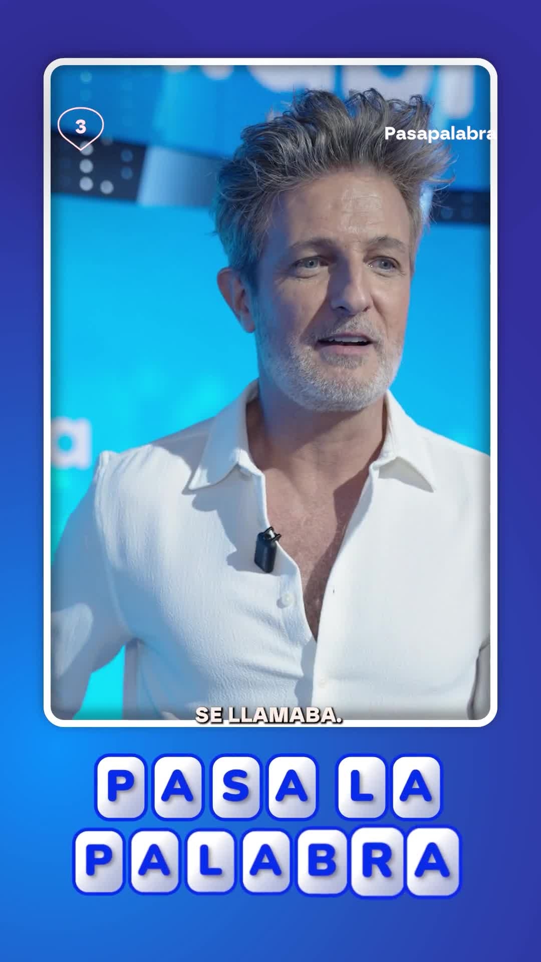 Descubrimos un poquito más de @jesusolmedo007 gracias a las preguntitas de nuestro #PasaLaPalabra.😆😊