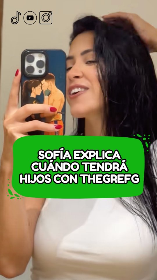SofiG habla sobre su posible boda con TheGrefg y sobre cuando tendrán hijos #thegrefg #sofig