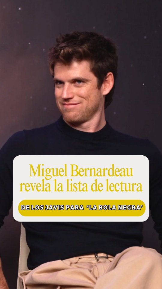 Miguel Bernardeau asegura que La bola negra viene a 