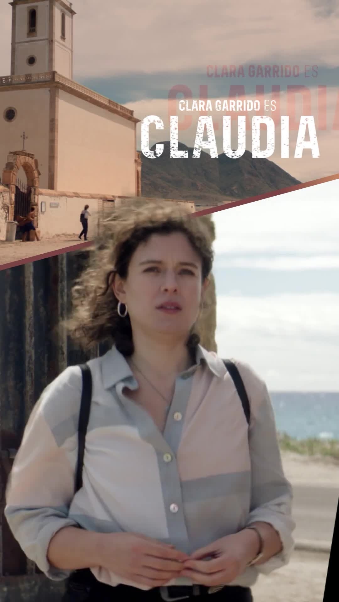💬 Clara Garrido vuelve a ponerse en la piel de Claudia en #EntreTierras.