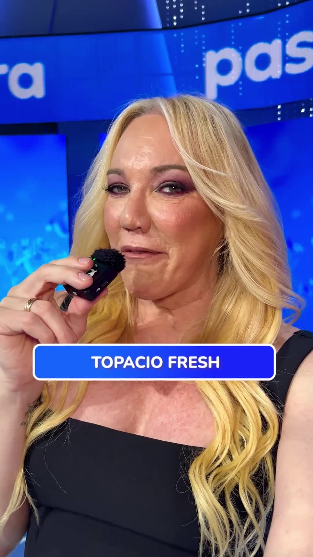 ¡Si Topacio Fresh dice que el programa de hoy va a estar espectacular, se le cree y punto!