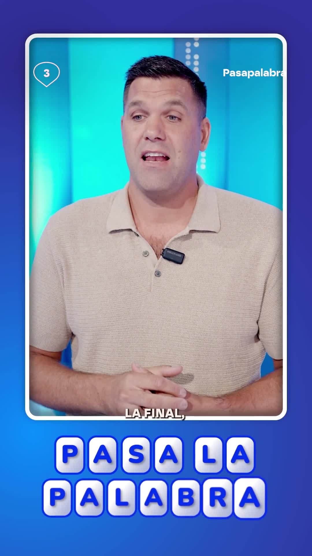 Nuestro primer invitado de hoy de #PasaLaPalabra es...
