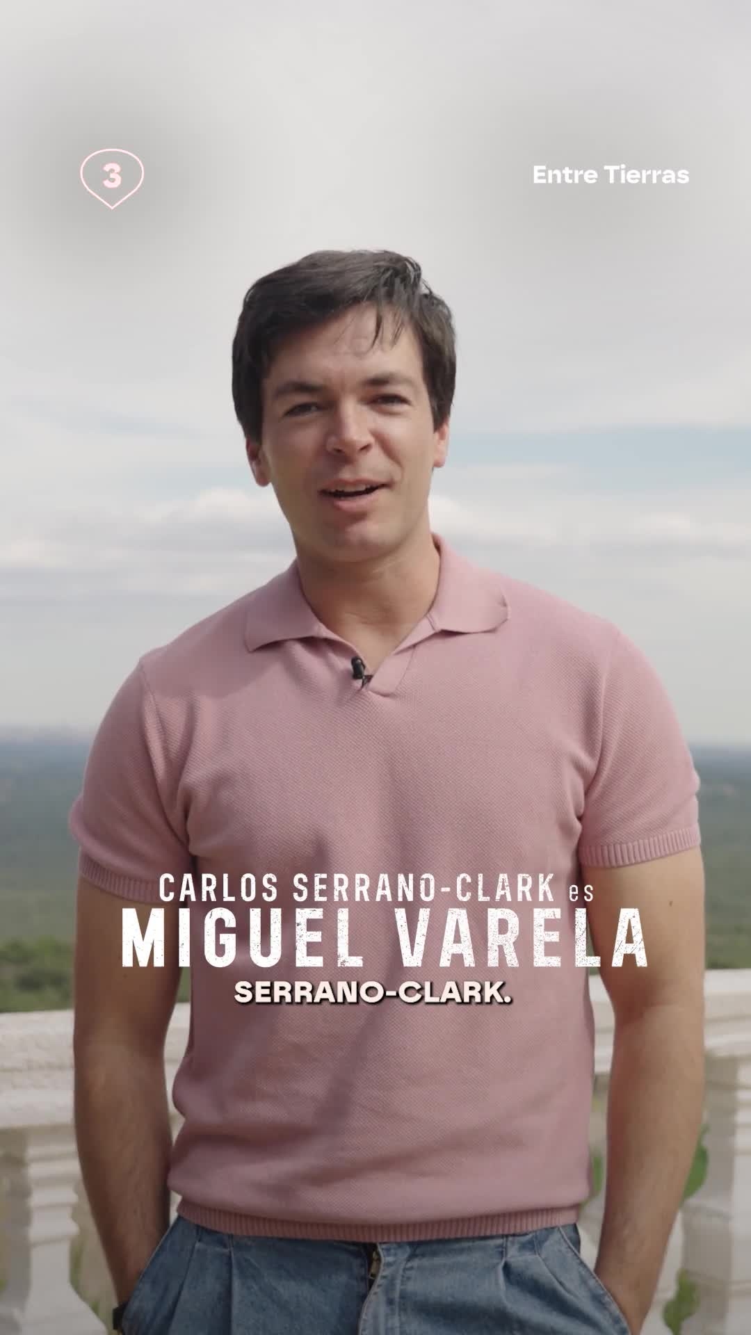 👥 Carlos Serrano-Clark es Miguel en la segunda temporada de #EntreTierras.