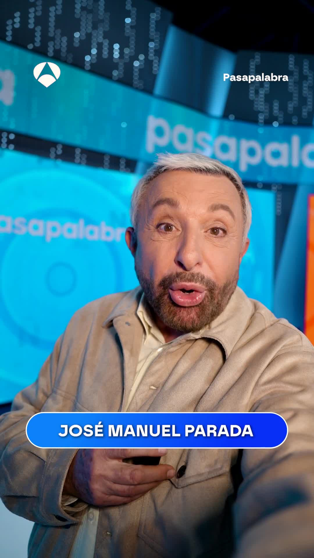 José Manuel Parada invita a no perderse Pasapalabra: 'Estoy con gente estupenda'
