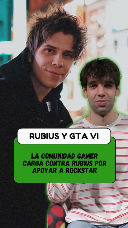 Rubius, criticado por apoyar a Rockstar: tras anunciar que será uno de los elegidos para jugar a GTA VI antes que nadie, la comunidad gamer se ha lanzado contra él y lo ha acusado de traición.