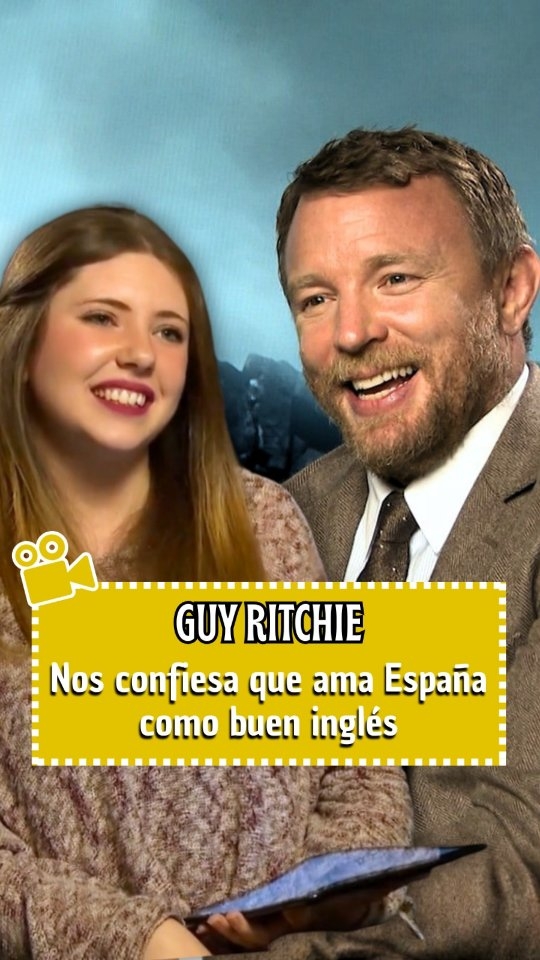 Hoy recordamos el día que Guy Ritchie nos confesó su amor por España de la forma más...curiosa y sincera 👀🎞️