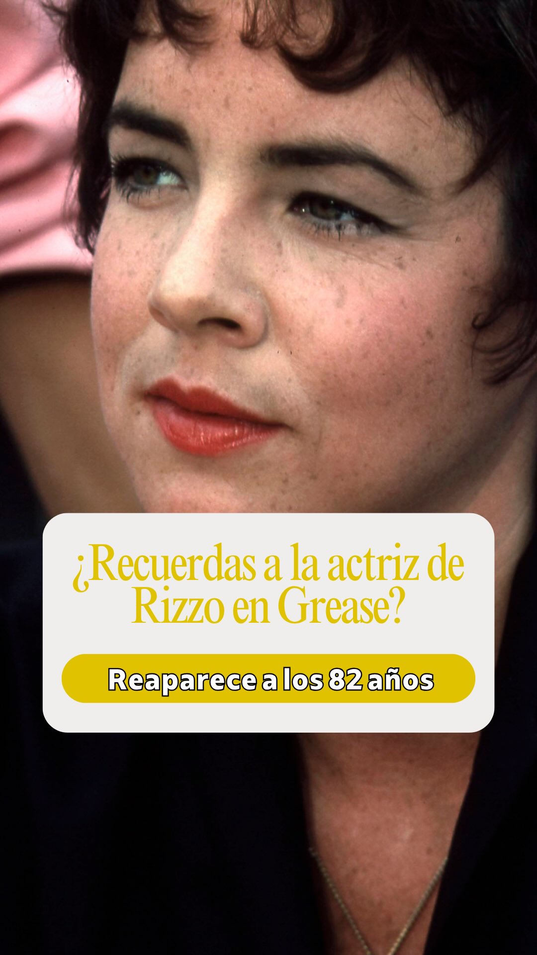 La actriz que interpretó a Rizzo en Grease, Stockard Channing, ha reaparecido en el estreno de Prácticamente Magia 2 en Londres a los 82 años.