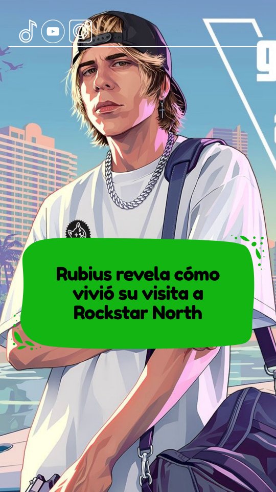 Rubius revela como vivió su visita a Rockstar North para descubrir GTA VI #rubius #gta6