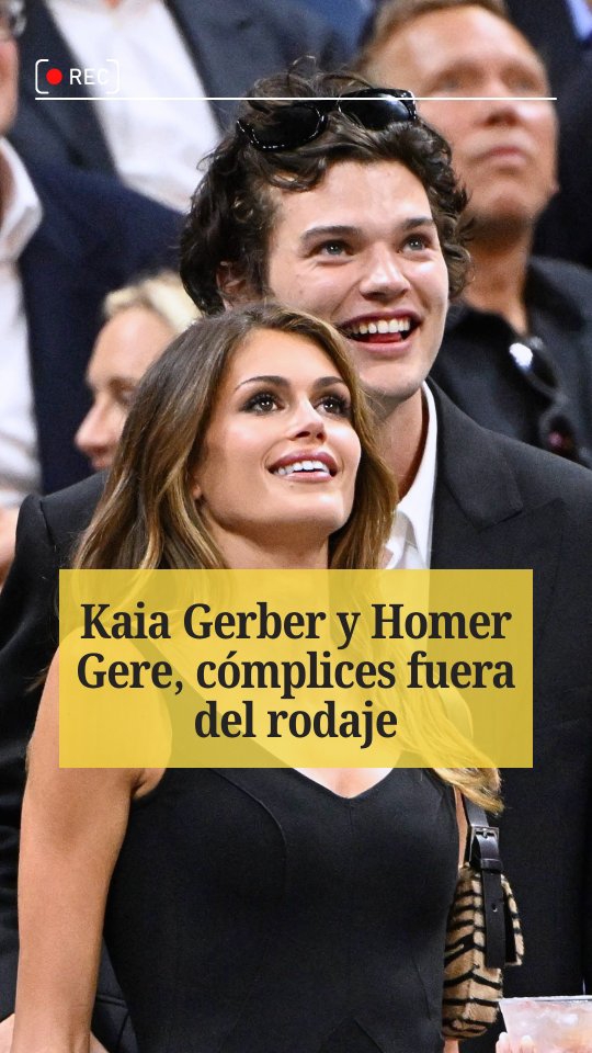 Kaia Gerber y Homer Gere coincidieron en el US Open y mostraron su complicidad 30 años después del divorcio de sus padres, Cindy Crawford y Richard Gere.