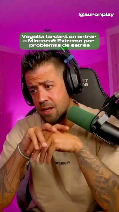 Auron explica por qué Vegetta no puede hacer con él la serie de Minecraft Extremo: 