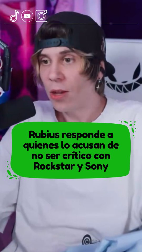 Rubius se defiende de quienes lo acusan de no ser crítico con Rockstar y Sony por la desaparición del formato físico #rubius #gta6