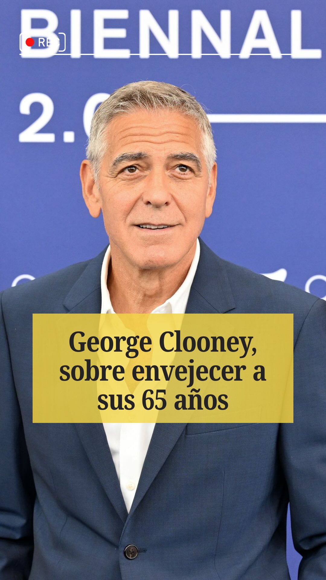 George Clooney ha recibido en Venecia el León de Oro honorífico a su trayectoria pero antes de recibir el galardón dio una rueda de prensa donde habló sin tapujos sobre los problemas del periodismo, el control de la información o la IA.
