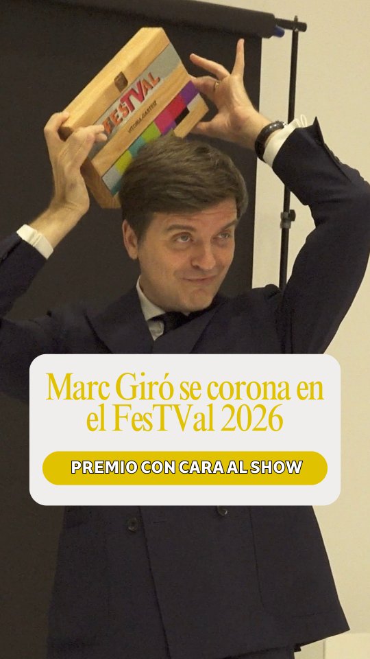 Marc Giró ha sido uno de los nombres propios de Atresmedia en el FesTVal de Vitoria 2026.