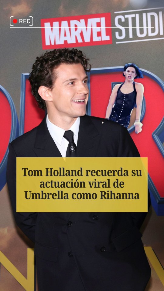 El vídeo de Tom Holland bailando Umbrella de Rihanna en medias es uno de los más virales de la historia de Internet.